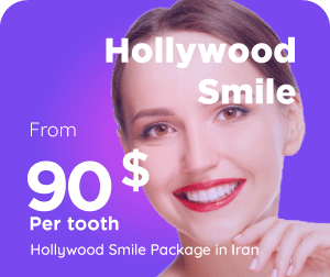 hollywood smile cost in Iran